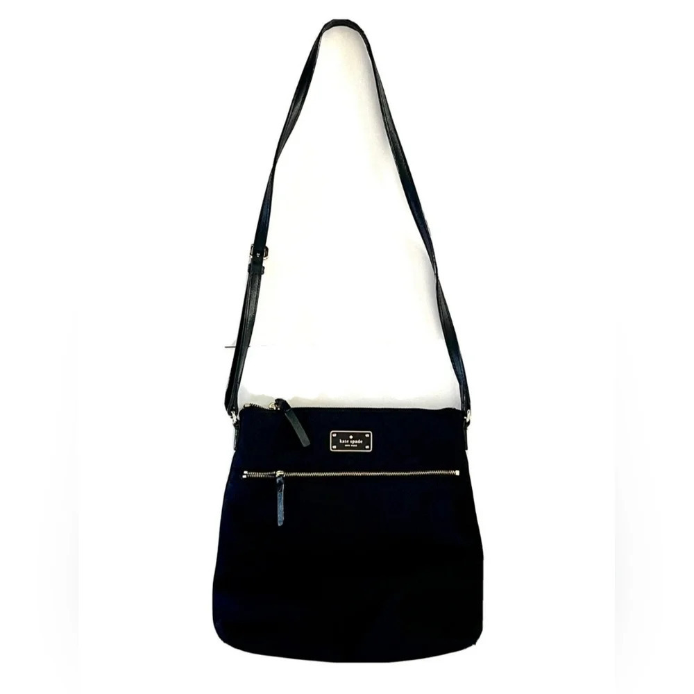 Kate Spade York  Blake Avenue Keisha Black Nylon Crossbody Bag